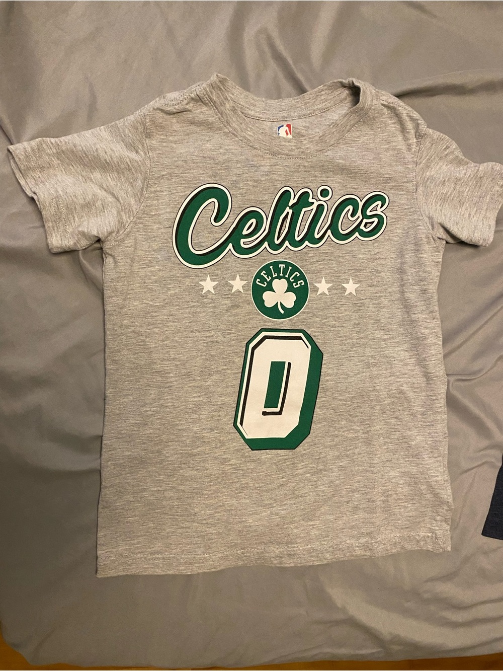 Celtics Grey & Green Kids T-Shirt